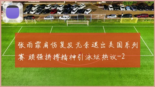 张雨霏肩伤复发无奈退出美国系列赛 顽强拼搏精神引泳坛热议